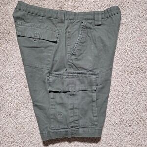 Boy Scouts Of America Shorts Men 36x10 Green Uniform Canvas‎ Cotton Cargo